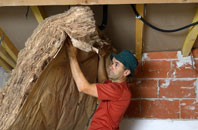 Digg flat roofing insulation